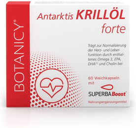 BOTANICY Antarktis Krillöl forte Kapseln für Erwachsene – Bild 1 von 2
