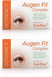 BOTANICY Augen Fit Aktiv Vitamin-Kombination Kapseln vegan für Erwachsene 120 Stück – Bild 1 von 1