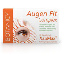 Produktbild von Botanicy Augen Fit Aktiv Vitamin-Kombination Kapseln vegan für Erwachsene 60 Stück