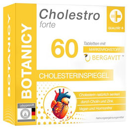 BOTANICY Cholestro Forte Vitamin-Kombination Tabletten vegan zuckerfrei 60 Stück – Bild 1 von 1