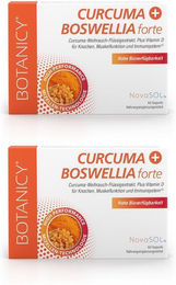 BOTANICY Curcuma + Boswellia forte Mizellar Kapseln vegetarisch 120 Stück – Bild 1 von 2