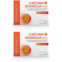Produktbild von BOTANICY Curcuma + Boswellia forte Mizellar Kapseln vegetarisch 120 Stück
