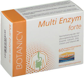 BOTANICY Multi Enzyme forte Multi-Enzym-Komplex Kapseln vegan – Bild 1 von 1