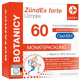 Botanicy Zündex Forte Complex Kapseln vegetarisch glutenfrei laktosefrei – Bild 1 von 2