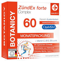 Produktbild von Botanicy Zündex Forte Complex Kapseln vegetarisch glutenfrei laktosefrei