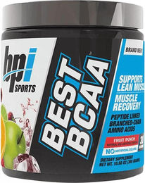 BPI Sports Best BCAA Aminosäuren Pulver Fruit Punch 30 Portionen – Bild 1 von 2