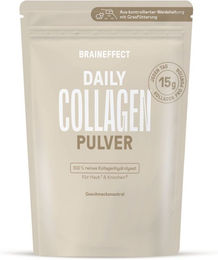 BRAINEFFECT Daily Collagen Pulver 450g – Reines Kollagenhydrolysat Typ I & III aus Rind, zuckerfrei und ohne Zusatzstoffe – Bild 1 von 1