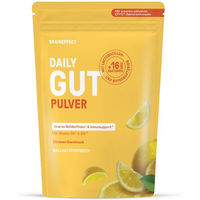 Produktbild von BRAINEFFECT Daily Gut Zitrone Probiotika Pulver mit 12 Mrd. Bakterienkulturen 240g