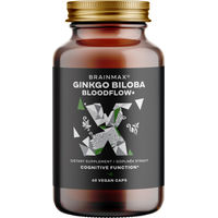 Produktbild von BrainMax Ginkgo Biloba Bloodflow+ 60 pflanzliche Kapseln