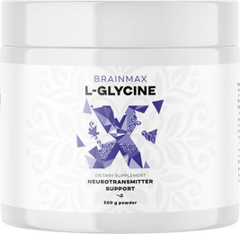BrainMax L-Glycin Pulver 500 g – Bild 1 von 1