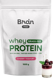 BrainMax Molkenprotein aus Weidemilch Kirsch-Joghurt Pulver 1000 g ohne Zusatzstoffe – Bild 1 von 1
