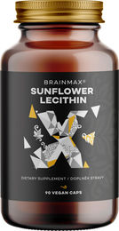 BrainMax Sonnenblumenlecithin Vegan 90 Kapseln – Bild 1 von 1