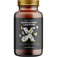 Produktbild von BrainMax Sonnenblumenlecithin Vegan 90 Kapseln