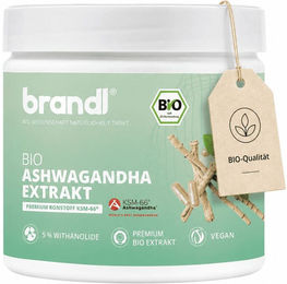 Brandl BIO Ashwagandha Extrakt KSM66 Kapseln vegan 240 Stück – Bild 1 von 2