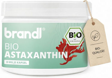 brandl Bio Astaxanthin Kapseln vegan 180 Stück – Bild 1 von 2
