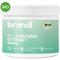 Produktbild von Brandl Bio Curcuma Extrakt Kapseln mit Curcumin vegan 120 Stück