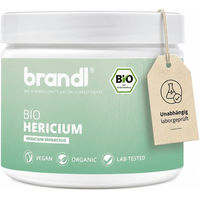 Produktbild von brandl Bio Lions Mane Hericium Erinaceus Vitalpilz Kapseln vegan ohne Zusatzstoffe