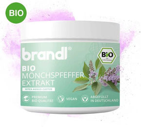 Brandl Bio Mönchspfeffer Extrakt Kapseln vegan 180 Stück – Bild 1 von 3