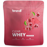 Produktbild von brandl Clear Whey Isolat Protein Pulver Cherry Splash 800 g laktosearm zuckerarm