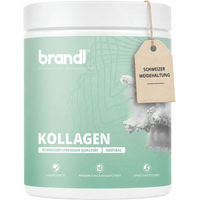 Produktbild von brandl COLLAswiss Kollagen Pulver aus Schweizer Weidehaltung Typ I und Typ III ohne Zusatzstoffe