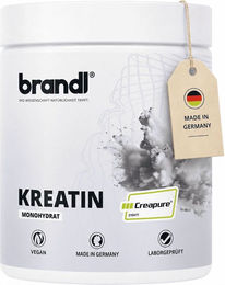 brandl Creapure Kreatin Monohydrat Pulver 500g vegan ohne Zusatzstoffe – Bild 1 von 3