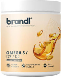 Brandl Omega-3 Vitamin D3 K2 Premium Kapseln vegan 240 Stück – Bild 1 von 1