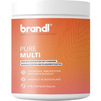 Produktbild von Brandl Pure Multi Multivitamin Kapseln vegan ohne Zusatzstoffe für Sportler