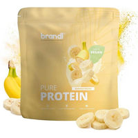 Produktbild von Brandl Pure Protein 2.0 Veganes Mehrkomponenten Proteinpulver Banane ohne Zusatzstoffe