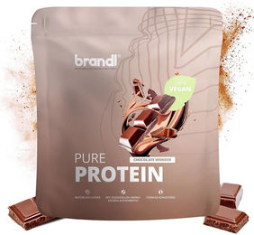 Brandl Pure Protein 2.0 Veganes Mehrkomponenten Proteinpulver Schokolade ohne Zusatzstoffe 1000 g – Bild 1 von 3