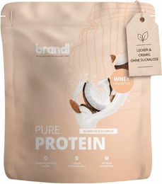 brandl® Pure Protein 2.0 Whey Proteinpulver Konzentrat ohne Zusatzstoffe 1000 g – Bild 1 von 2