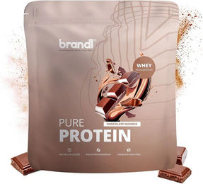 Brandl Pure Protein 2.0 Whey Proteinpulver Schokolade ohne Zusatzstoffe 1000 g – Bild 1 von 3