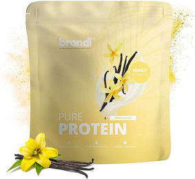 Brandl Pure Protein 2.0 Whey Proteinpulver Vanille ohne Zusatzstoffe 1000 g – Bild 1 von 2