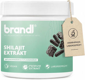 brandl® Shilajit Kapseln vegan mit 500 mg Extrakt – Bild 1 von 3