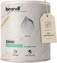 brandl Zink Bisglycinat Kapseln vegan ohne Zusatzstoffe 120 Stück – Bild 1 von 3