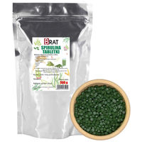 Produktbild von BRAT.PL Spirulina Tabletten vegan vegetarisch 500g