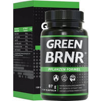 Produktbild von BRNR GREEN Grüntee Extrakt hochdosiert mit EGCG und Polyphenolen vegan Kapseln 120 Stück