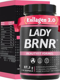 BRNR LADY BRNR BeautyFit Stoffwechsel Beauty-Kollagen-Kombi Kapseln für Frauen 120 Stück – Bild 1 von 4