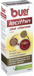 Buer Lecithin plus Vitamine flüssig 500 ml – Bild 1 von 2