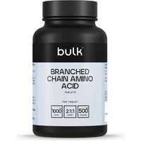 Produktbild von Bulk BCAA Verzweigtkettige Aminosäuren Tabletten vegan