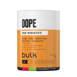 Bulk Dope Pre-Workout Pulver Erdbeere Limette 495 g – Bild 1 von 6