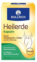 Bullrich Heilerde Kapseln vegan laktosefrei glutenfrei 48 Stück – Bild 1 von 5