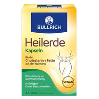 Produktbild von Bullrich Heilerde Kapseln vegan laktosefrei glutenfrei 48 Stück