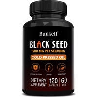Produktbild von Bunkell Schwarzkümmelöl 1500 mg Kapseln 120 Stück
