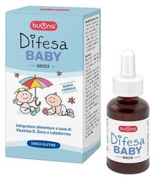 Buona Difesa Baby Gluconat Tropfen für Säuglinge und Kinder glutenfrei 20 ml – Bild 1 von 1