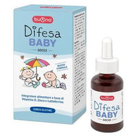 Produktbild von Buona Difesa Baby Gluconat Tropfen für Säuglinge und Kinder glutenfrei 20 ml