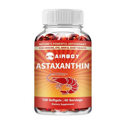Buporai Astaxanthin 12 mg Antioxidans Kapseln 120 Stück – Bild 1 von 2