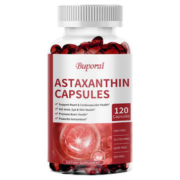 Buporai Astaxanthin Nahrungsergänzungsmittel 120 Kapseln – Bild 1 von 4