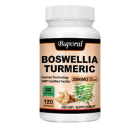 Produktbild von Buporai Boswellia Turmeric 2000 mg Kapseln 120 Stück