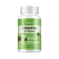 Produktbild von Buporai Chlorella 10:1 Extrakt 1000 mg Kapseln 120 Stück