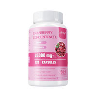Produktbild von Buporai Cranberry Nahrungsergänzungsmittel 25000 mg 120 Kapseln